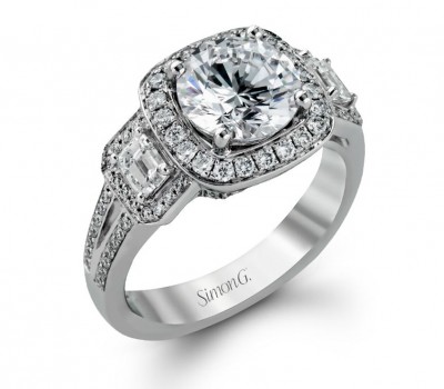 Simon G. Engagement Ring / Semi Mount