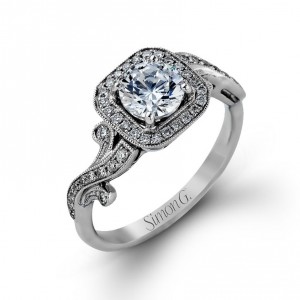 Simon G. Engagement Ring / Semi Mount