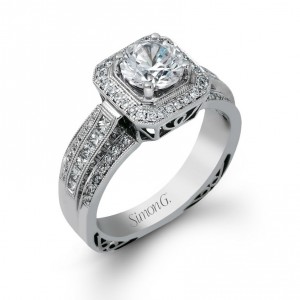 Simon G. Engagement Ring / Semi Mount