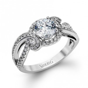 Simon G. Engagement Ring / Semi Mount