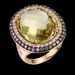 Lemon Quartz Ring 1166