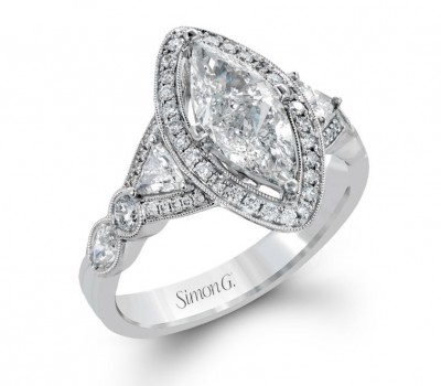 Simon G. Engagement Ring