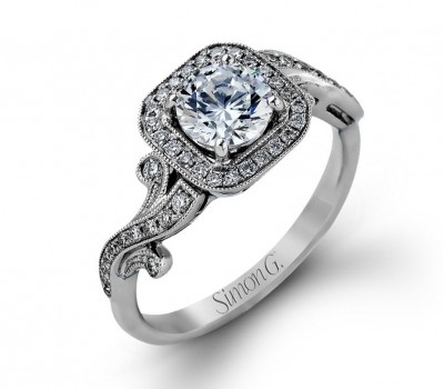 Simon G. Engagement Ring / Semi Mount