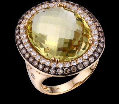 Lemon Quartz Ring 1166
