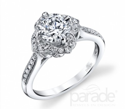 Parade diamond engagement ring